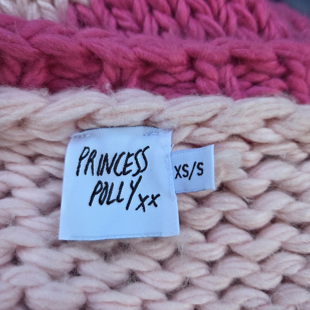 Princess Polly Lester‎ Knit Cardigan In Pink Size Small - Picture 8 of 8